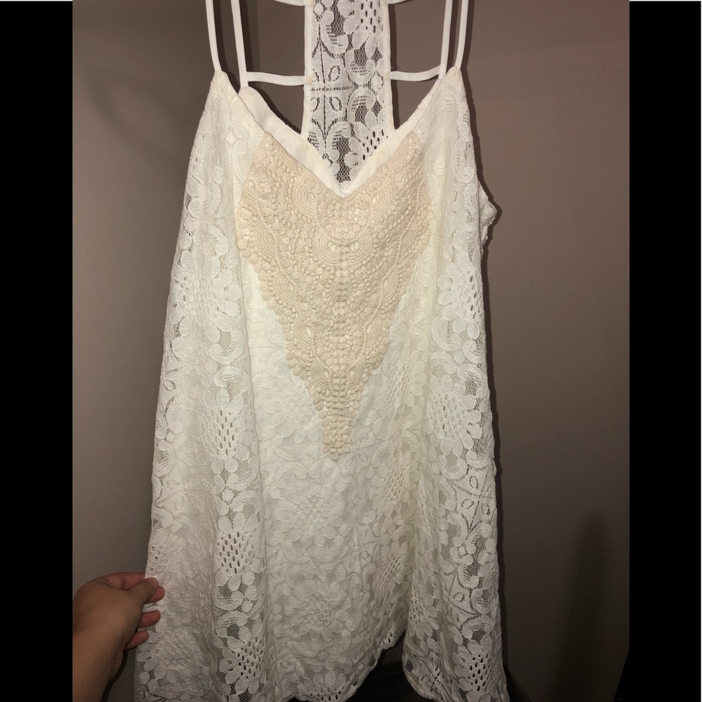 So sweet tunic length dress!